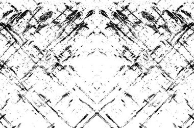 Grunge Vektör Doku Arkaplanı. Gürültüyle Kolayca Üzüntü Yaratmak, Tırmalamak, Bağbozumu Efekti