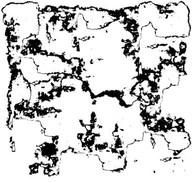Grunge Vektör Doku Arkaplanı. Gürültüyle Kolayca Üzüntü Yaratmak, Tırmalamak, Bağbozumu Efekti
