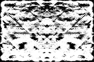 Grunge Vektör Doku Arkaplanı. Gürültüyle Kolayca Üzüntü Yaratmak, Tırmalamak, Bağbozumu Efekti