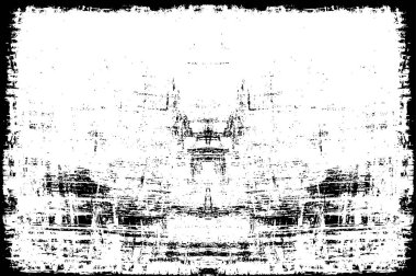 Arkaplan kullanımı için çarpık simetrik detaylara sahip tek renkli desen