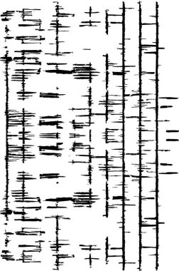Grunge Vektör Doku Arkaplanı. Gürültüyle Kolayca Üzüntü Yaratmak, Tırmalamak, Bağbozumu Efekti
