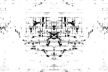 Grunge Vektör Doku Arkaplanı. Gürültüyle Kolayca Üzüntü Yaratmak, Tırmalamak, Bağbozumu Efekti