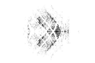 Grunge Vektör Doku Arkaplanı. Gürültüyle Kolayca Üzüntü Yaratmak, Tırmalamak, Bağbozumu Efekti