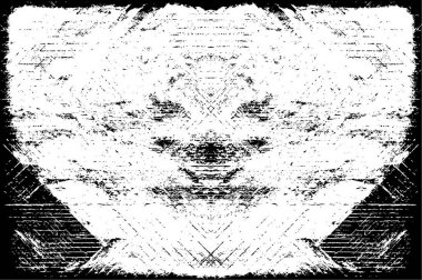 Grunge siyah ve beyaz deseni arkaplan olarak kullanılabilir