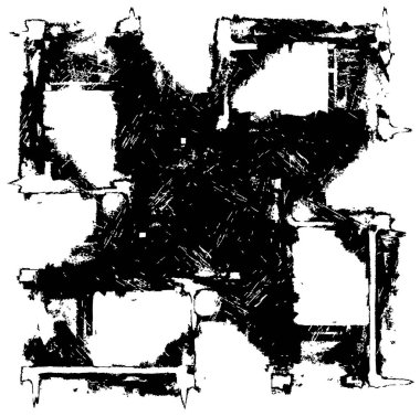 Çizikler de dahil. soyut siyah beyaz duvar kağıdı