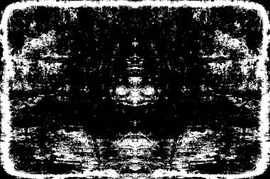 arkaplan için soyut siyah ve beyaz grunge şablonu, vektör illüstrasyonu