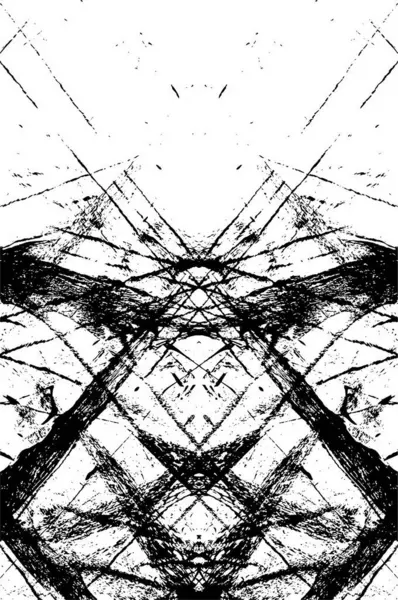 Grunge Vector Texture Arrière Plan Facile Créer Perturbé Rayé Effet — Image vectorielle
