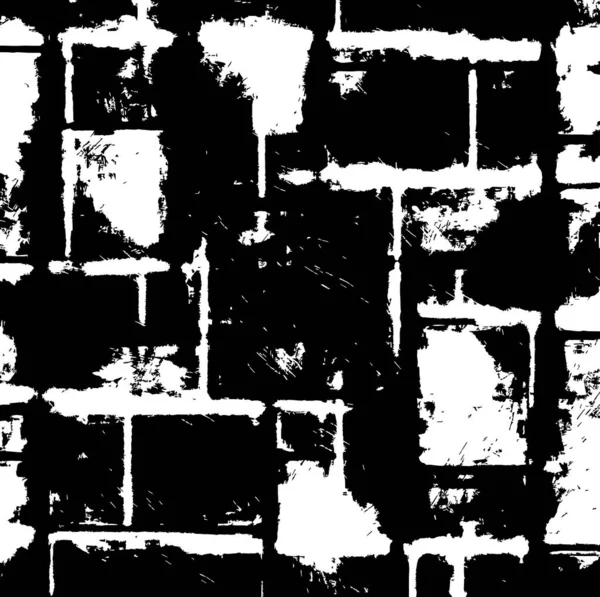 Patrón Desordenado Blanco Negro Para Uso Fondo — Archivo Imágenes Vectoriales