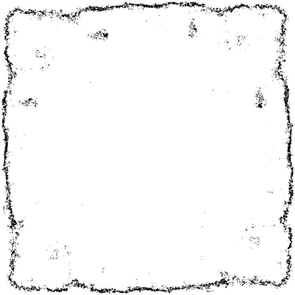 Abstraktní Černobílé Pozadí Starý Grunge Ošlehaný Povrch — Stockový vektor
