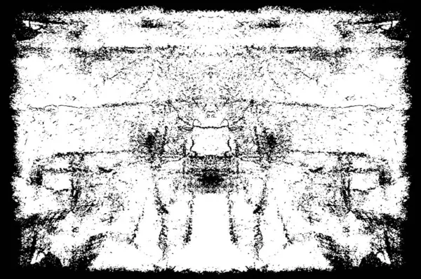 Абстрактный Черно Белый Фон Старая Гранж Выветренная Поверхность — стоковый вектор