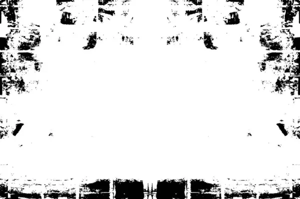 Fondo Abstracto Blanco Negro Superficie Envejecida Grunge — Vector de stock