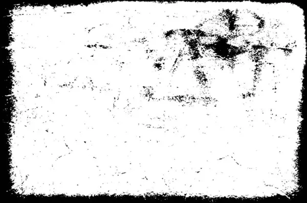 Абстрактный Черно Белый Фон Старая Гранж Выветренная Поверхность — стоковый вектор