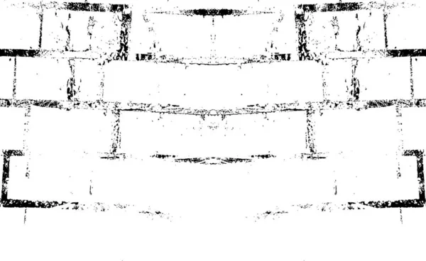Абстрактний Чорно Білий Фон Стара Гранжева Вивітрювана Поверхня — стоковий вектор