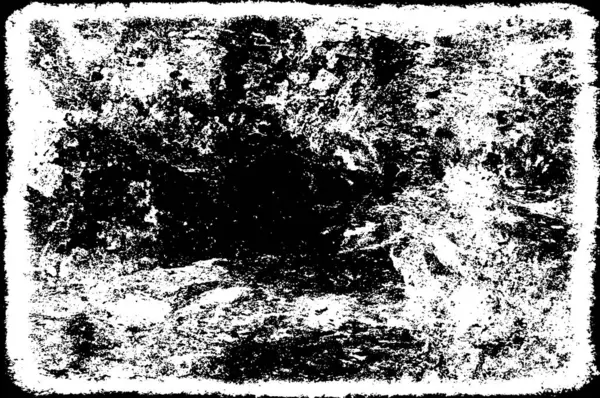 Fondo Abstracto Blanco Negro Superficie Envejecida Grunge — Archivo Imágenes Vectoriales
