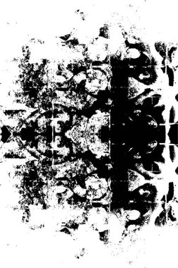 arkaplan için soyut siyah ve beyaz grunge şablonu, vektör illüstrasyonu