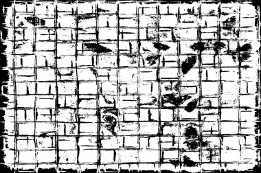 arkaplan için soyut siyah ve beyaz grunge şablonu, vektör illüstrasyonu