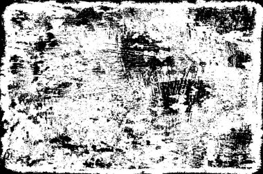 arkaplan için soyut siyah ve beyaz grunge şablonu, vektör illüstrasyonu