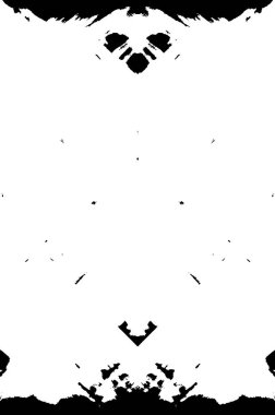 Arkaplan kullanımı için soyut simetrik monokrom deseni