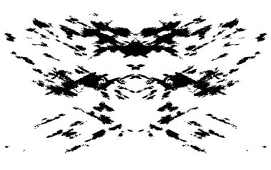 Arkaplan kullanımı için soyut simetrik monokrom deseni