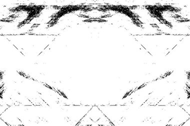 arkaplan için soyut siyah ve beyaz grunge şablonu, vektör illüstrasyonu