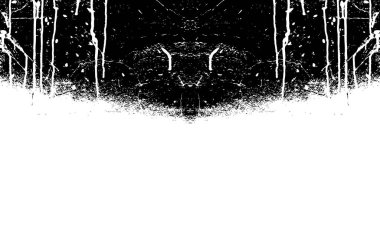 arkaplan için soyut siyah ve beyaz grunge şablonu, vektör illüstrasyonu