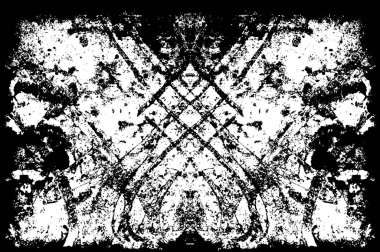 arkaplan için soyut siyah ve beyaz grunge şablonu, vektör illüstrasyonu