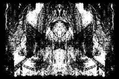 arkaplan için soyut siyah ve beyaz grunge şablonu, vektör illüstrasyonu