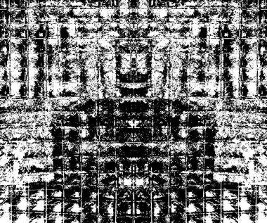 arkaplan için soyut siyah ve beyaz grunge şablonu, vektör illüstrasyonu