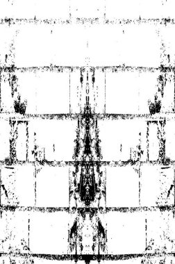 arkaplan için soyut siyah ve beyaz grunge şablonu, vektör illüstrasyonu