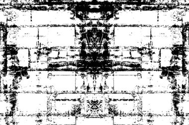 arkaplan için soyut siyah ve beyaz grunge şablonu, vektör illüstrasyonu