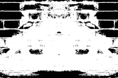 arkaplan için soyut siyah ve beyaz grunge şablonu, vektör illüstrasyonu