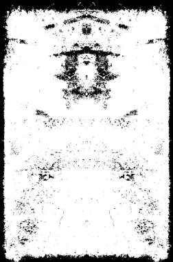 arkaplan için soyut siyah ve beyaz grunge şablonu, vektör illüstrasyonu