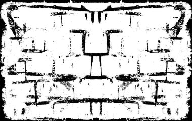 arkaplan için soyut siyah ve beyaz grunge şablonu, vektör illüstrasyonu