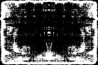 arkaplan için soyut siyah ve beyaz grunge şablonu, vektör illüstrasyonu