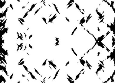 arkaplan için soyut siyah ve beyaz grunge şablonu, vektör illüstrasyonu