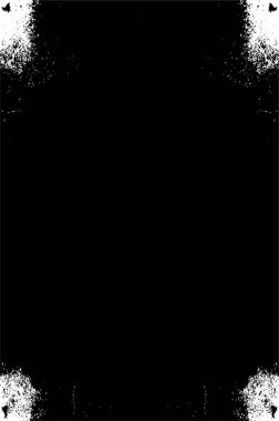 arkaplan için soyut siyah ve beyaz grunge şablonu, vektör illüstrasyonu