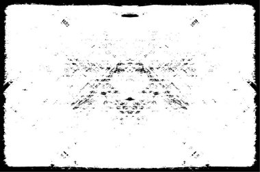 arkaplan için soyut siyah ve beyaz grunge şablonu, vektör illüstrasyonu