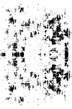 arkaplan için soyut siyah ve beyaz grunge şablonu, vektör illüstrasyonu