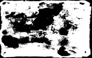 arkaplan için soyut siyah ve beyaz grunge şablonu, vektör illüstrasyonu