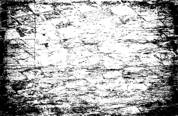Abstrakter Schwarzweißer Hintergrund Alte Grunge Verwitterte Oberfläche — Stockvektor