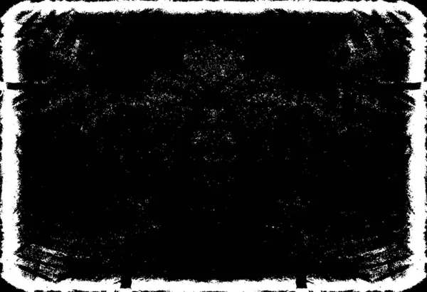 Fondo Abstracto Blanco Negro Superficie Envejecida Grunge — Vector de stock