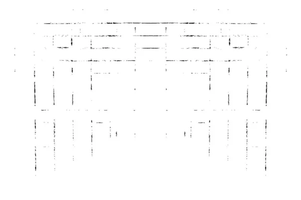Αφηρημένη Grungy Μαύρο Και Άσπρο Μοτίβο Σύνθεση Συμμετρικές Λεπτομέρειες Για — Διανυσματικό Αρχείο