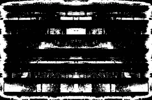 背景的抽象黑白Grunge模板 矢量图解 — 图库矢量图片