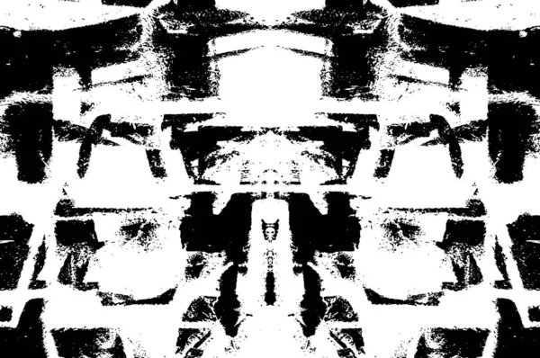 Abstrakt Sort Hvid Grunge Skabelon Til Baggrund Vektor Illustration – Stock-vektor