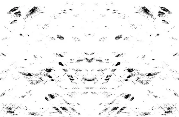 背景的抽象黑白Grunge模板 矢量图解 — 图库矢量图片