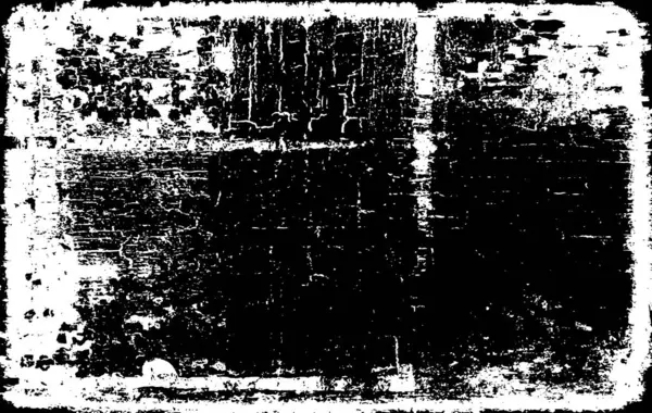 Czarny Biały Abstrakcyjne Tło Stary Grunge Vintage Wietrzeć Tło — Wektor stockowy