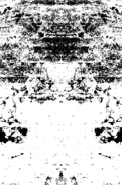 Schwarz Weißer Abstrakter Hintergrund Alter Grunge Vintage Verwitterter Hintergrund — Stockvektor