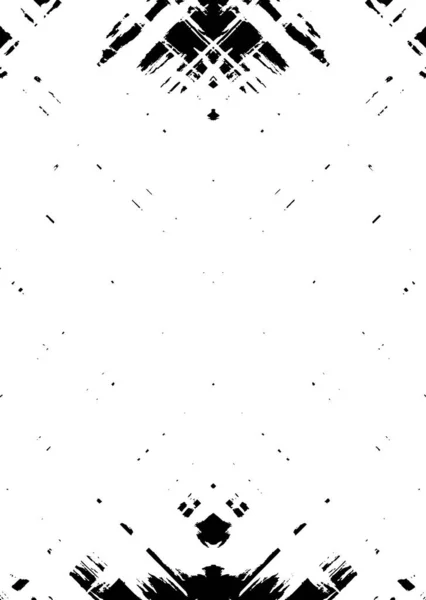 Modèle Vectoriel Monochrome Abstrait Conception Symétrique Désordonnée Pour Une Utilisation — Image vectorielle
