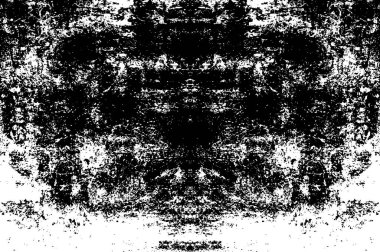 Kaba ve basit bir desen, inişli çıkışlı vuruşlarla yapılmış.