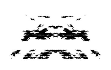 Kaba ve basit bir desen, inişli çıkışlı vuruşlarla yapılmış.